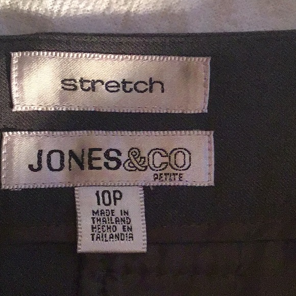 JONES & COMPANY petite career pants - Picture 7 of 9